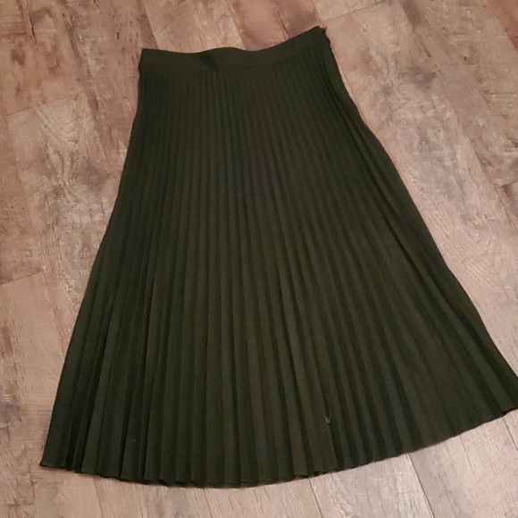 LOFT Dresses & Skirts - LOFT Pleated Midi Skirt
